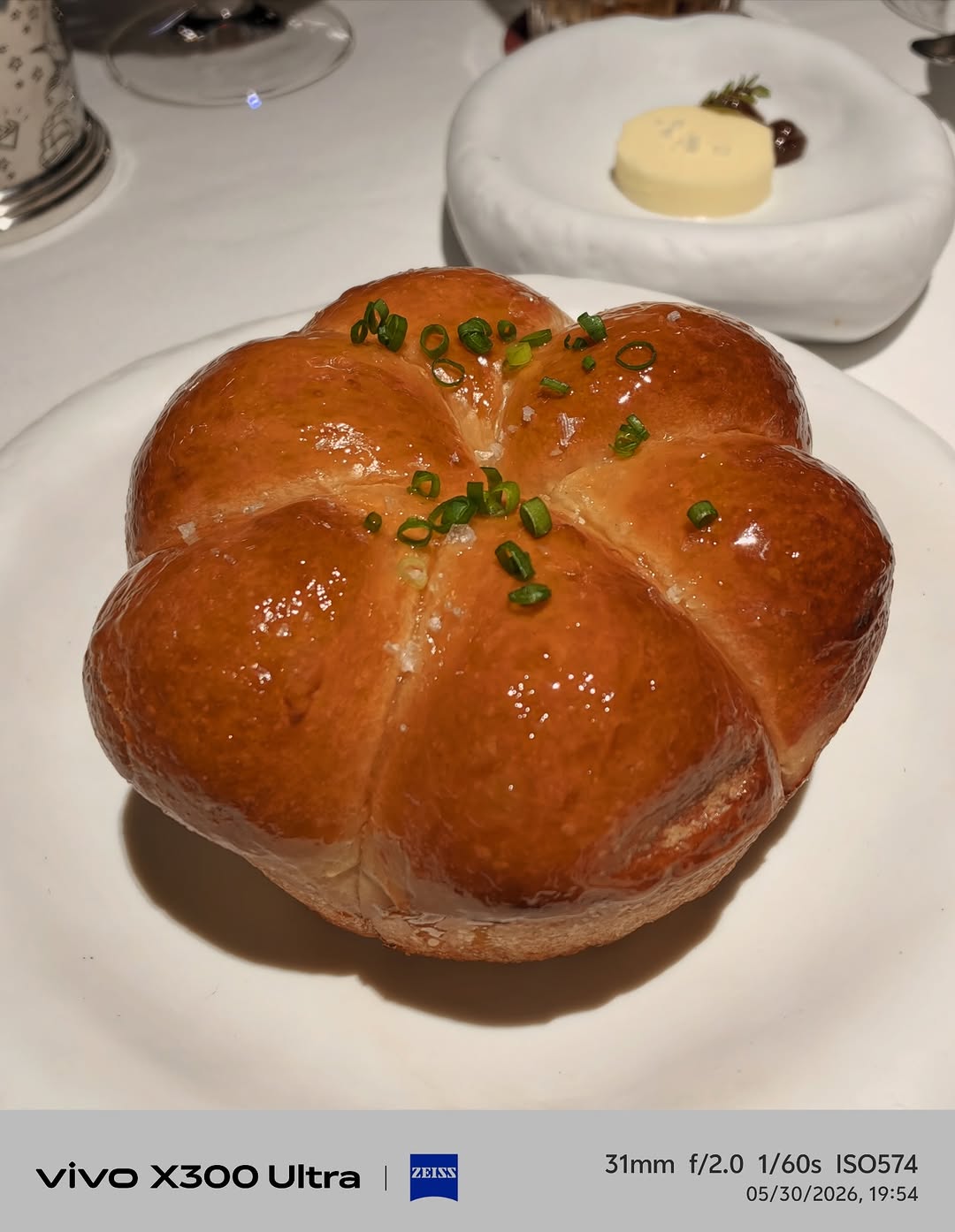 Brontë signature bread loaf with butter